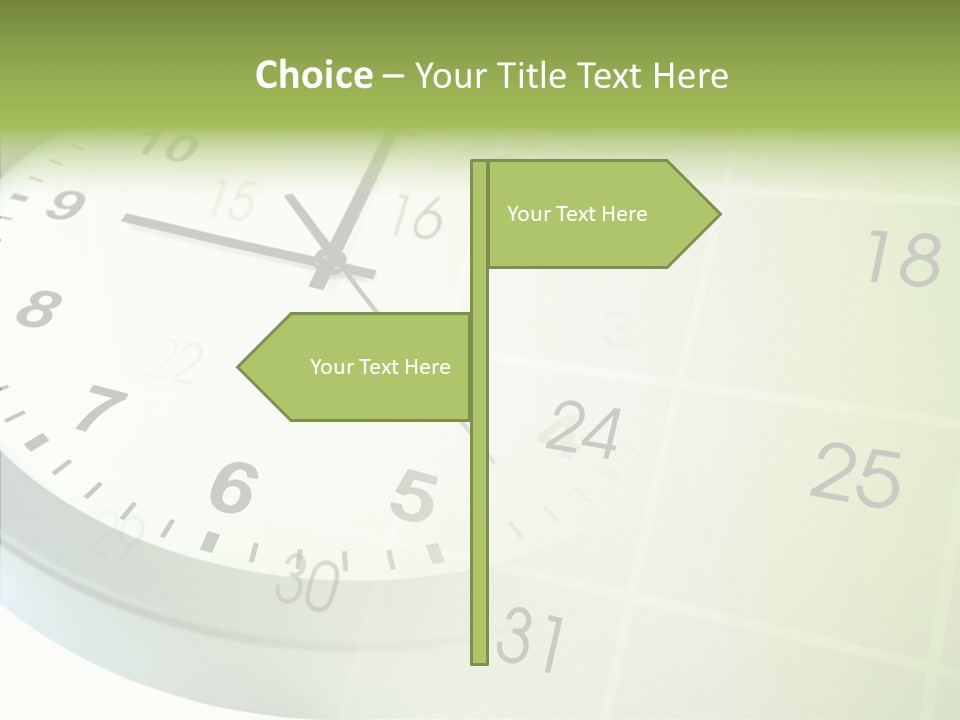 Composite Punctual Management PowerPoint Template