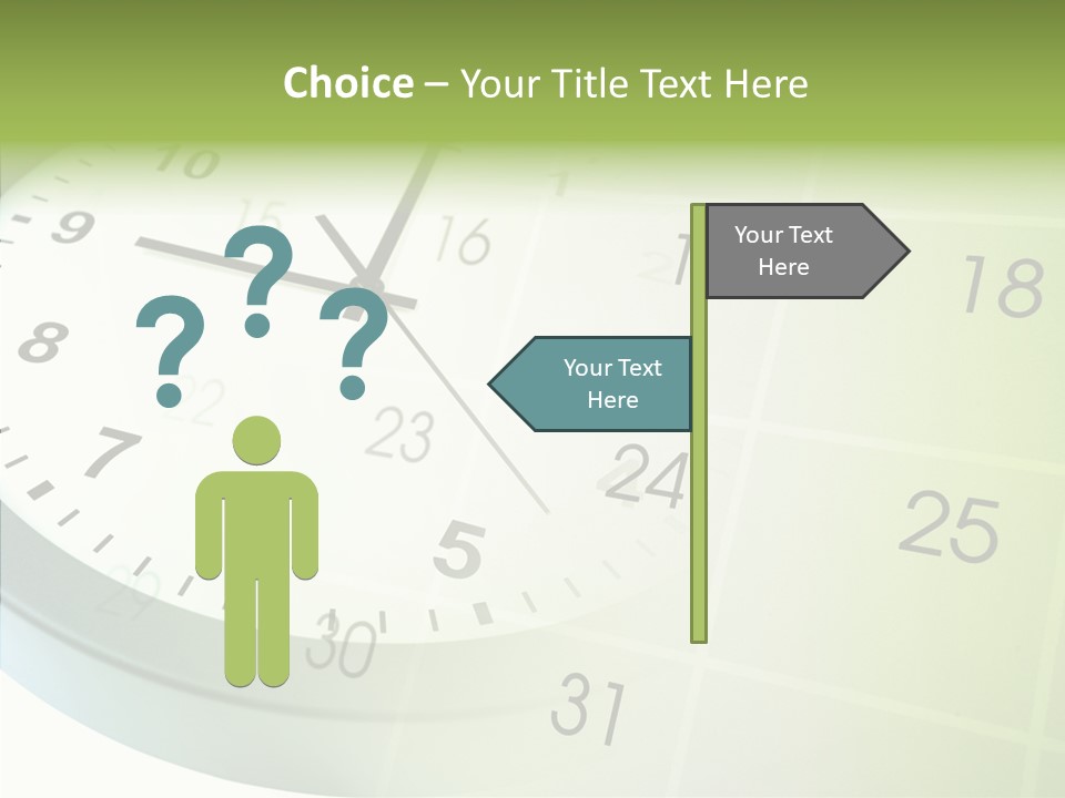 Composite Punctual Management PowerPoint Template