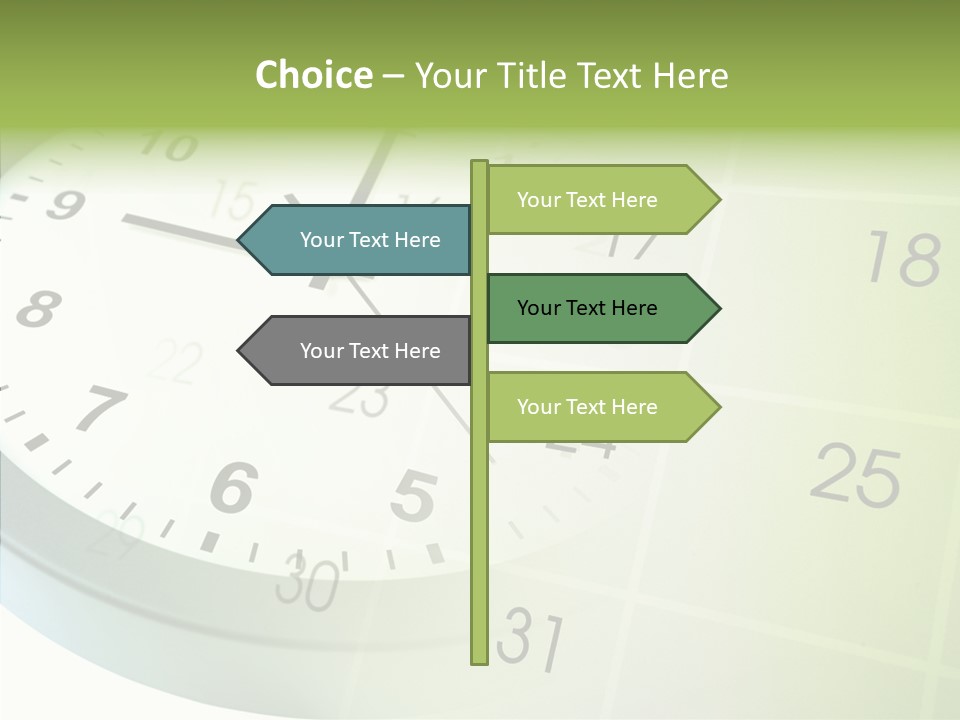 Composite Punctual Management PowerPoint Template