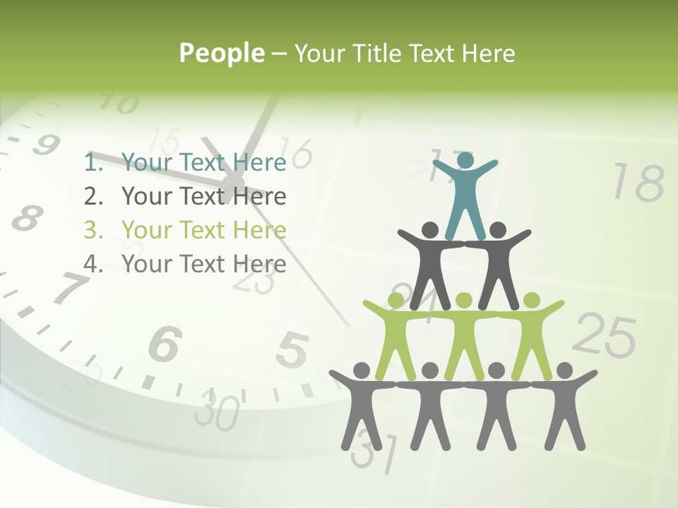 Composite Punctual Management PowerPoint Template