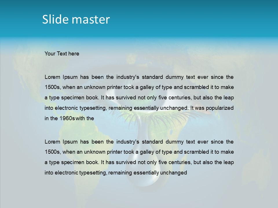 Refugee Poverty Future PowerPoint Template