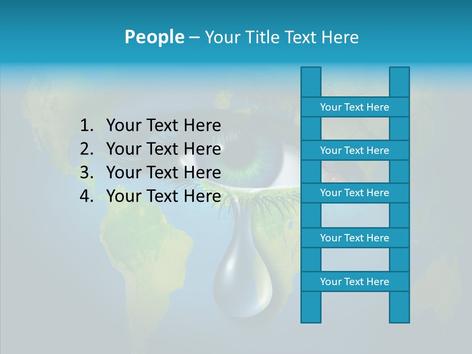Refugee Poverty Future PowerPoint Template