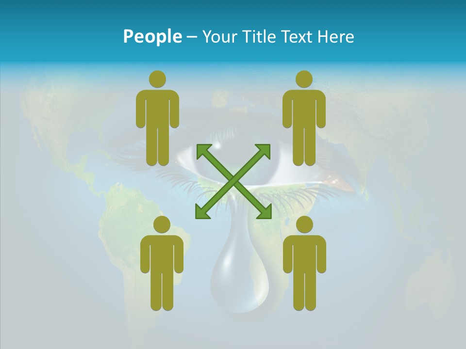 Refugee Poverty Future PowerPoint Template