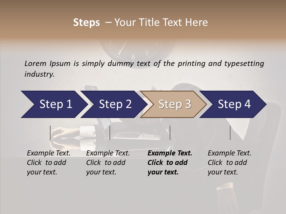 Adult Work Indoor PowerPoint Template