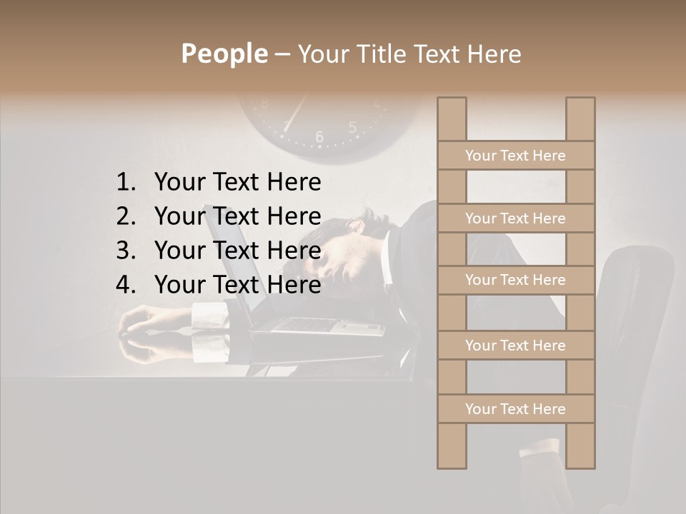 Adult Work Indoor PowerPoint Template