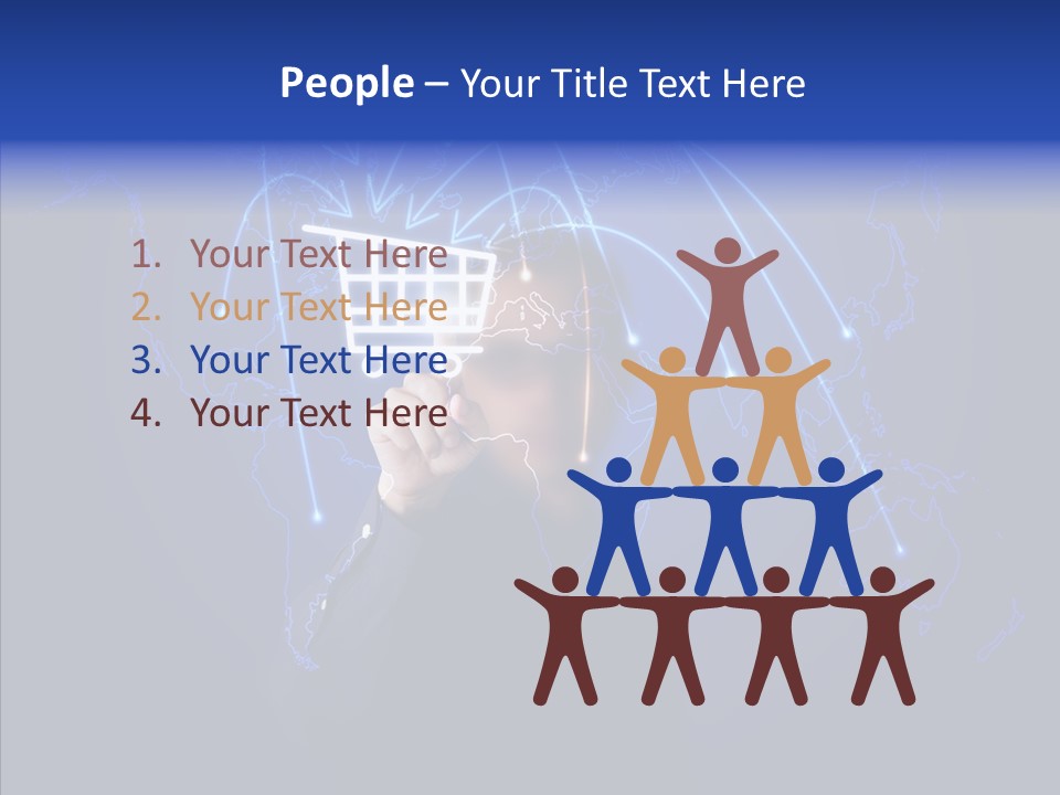 Businessman Education Business PowerPoint Template