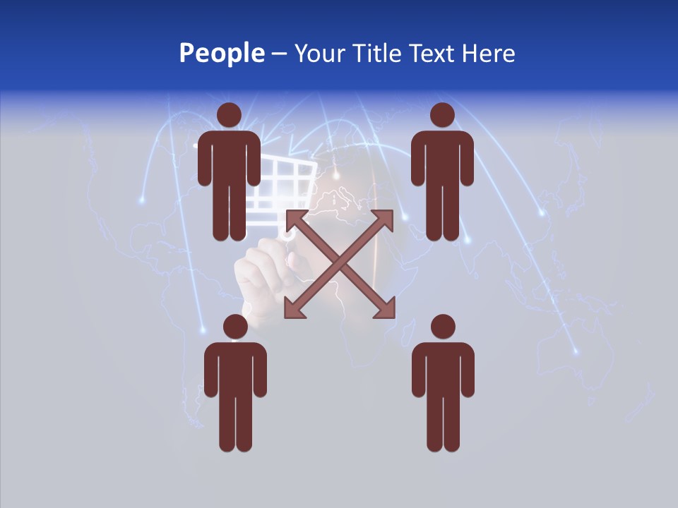 Businessman Education Business PowerPoint Template