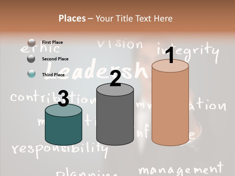 Meeting White Man PowerPoint Template