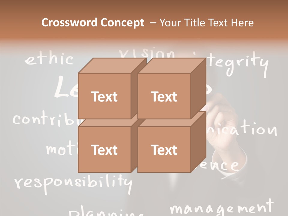 Meeting White Man PowerPoint Template