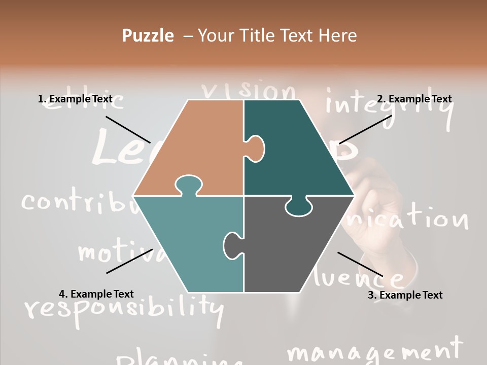 Meeting White Man PowerPoint Template