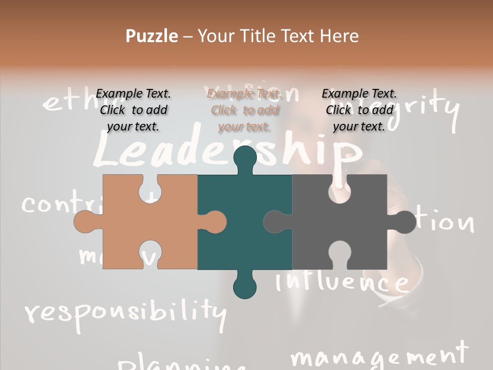 Meeting White Man PowerPoint Template