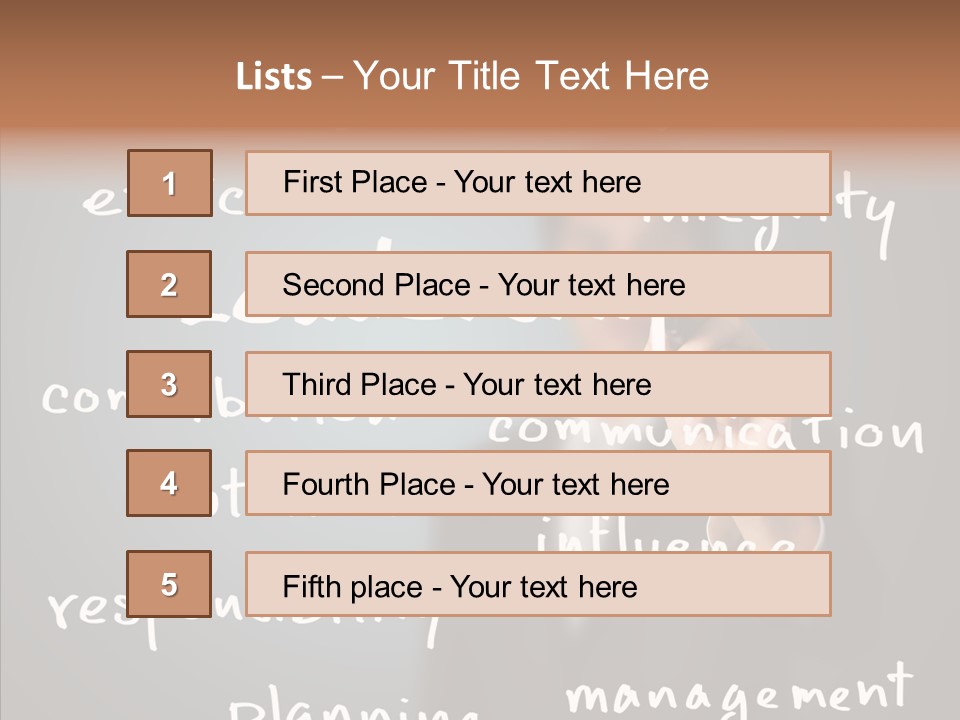 Meeting White Man PowerPoint Template