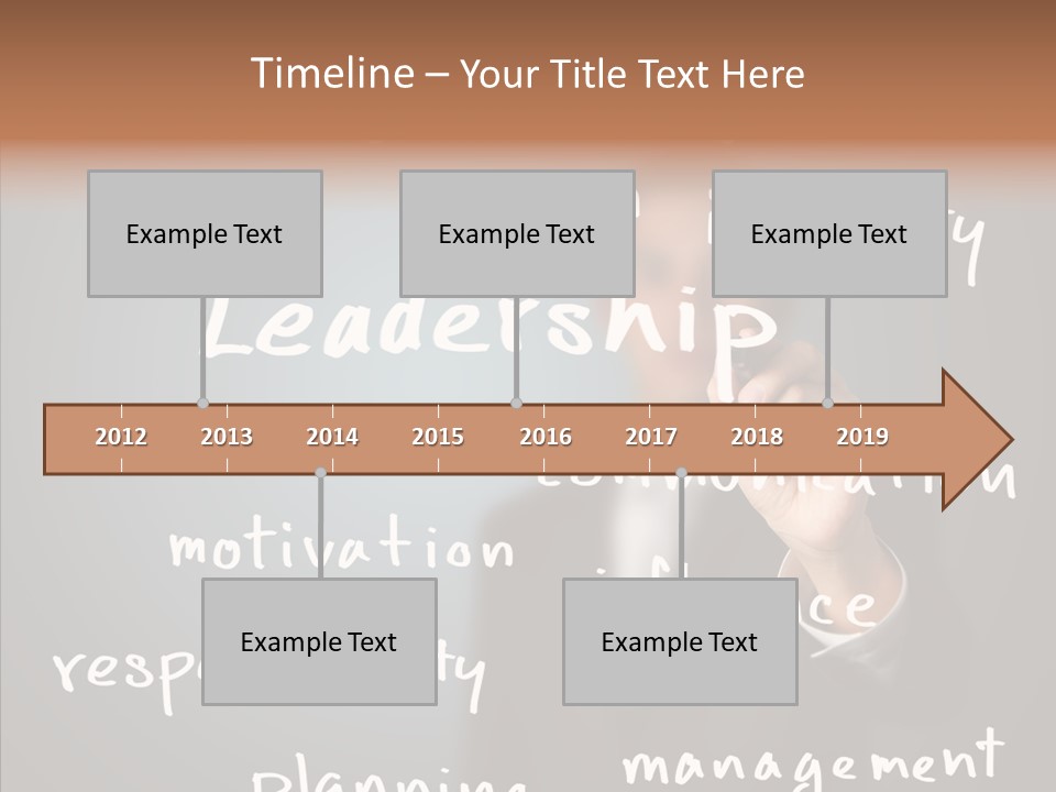 Meeting White Man PowerPoint Template
