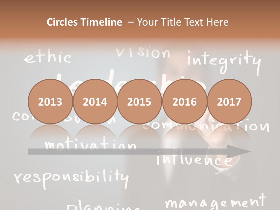 Meeting White Man PowerPoint Template