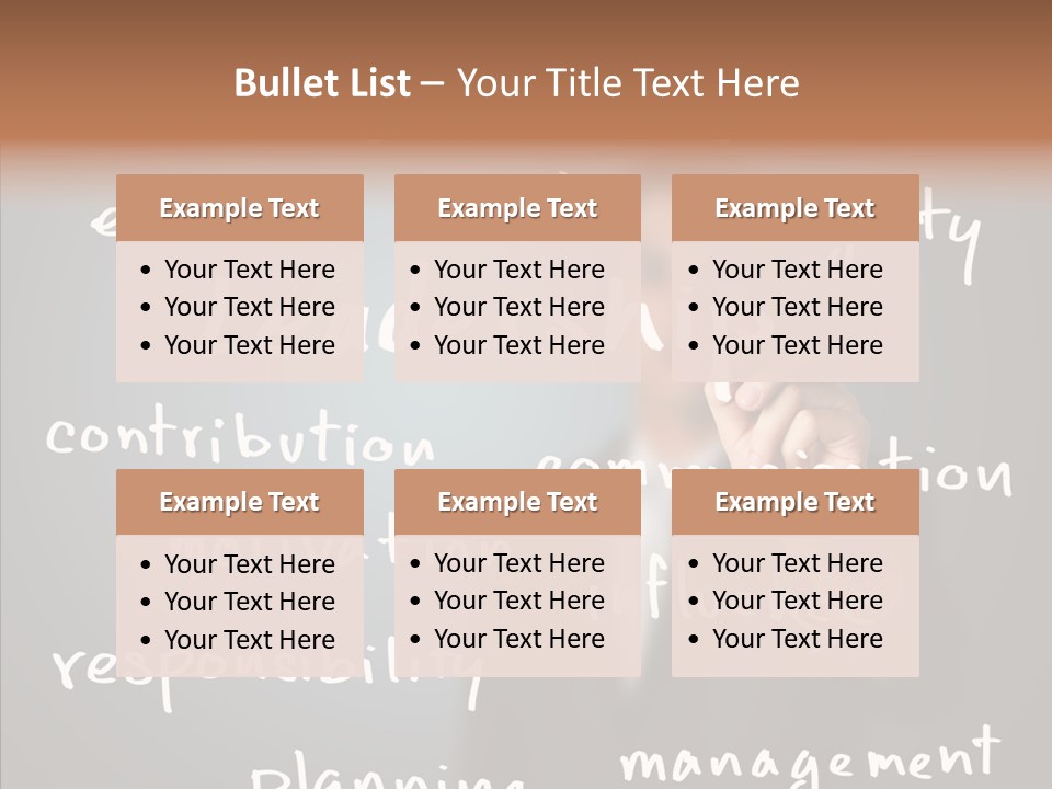 Meeting White Man PowerPoint Template