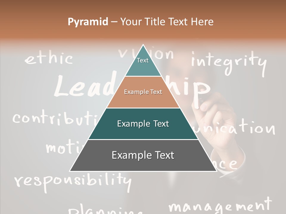 Meeting White Man PowerPoint Template