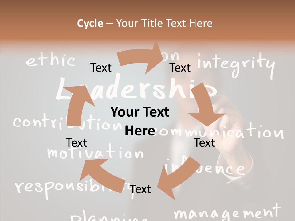 Meeting White Man PowerPoint Template