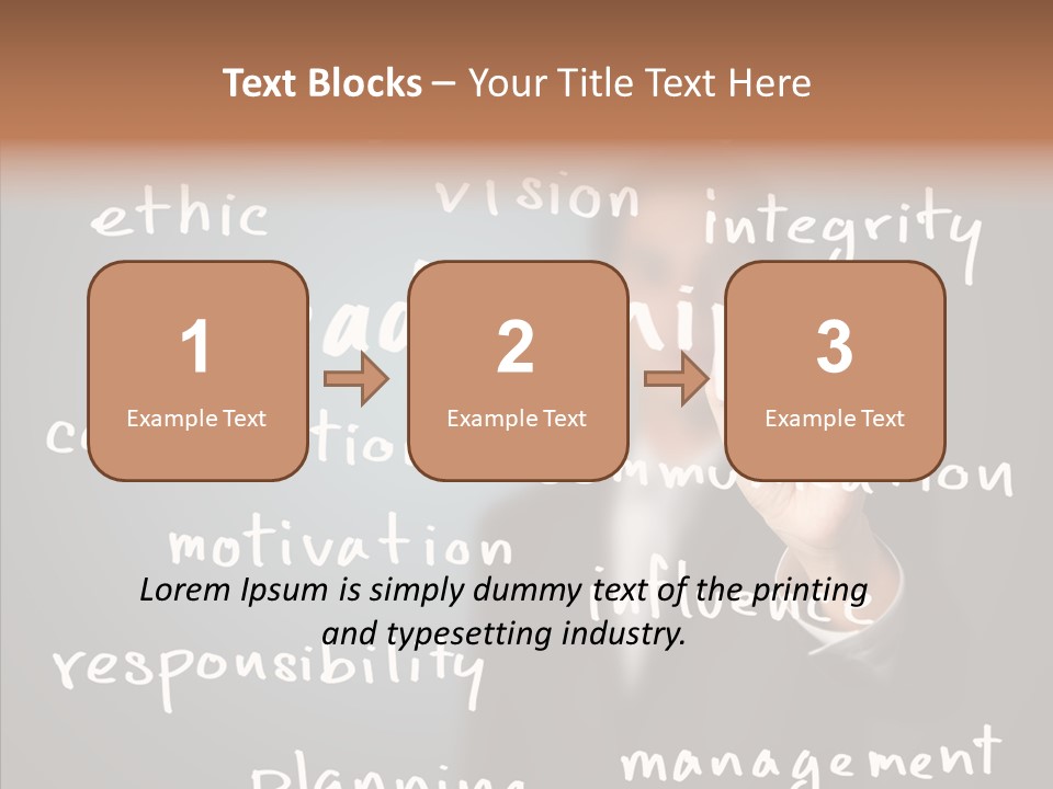 Meeting White Man PowerPoint Template