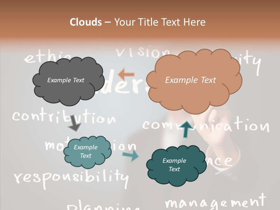Meeting White Man PowerPoint Template