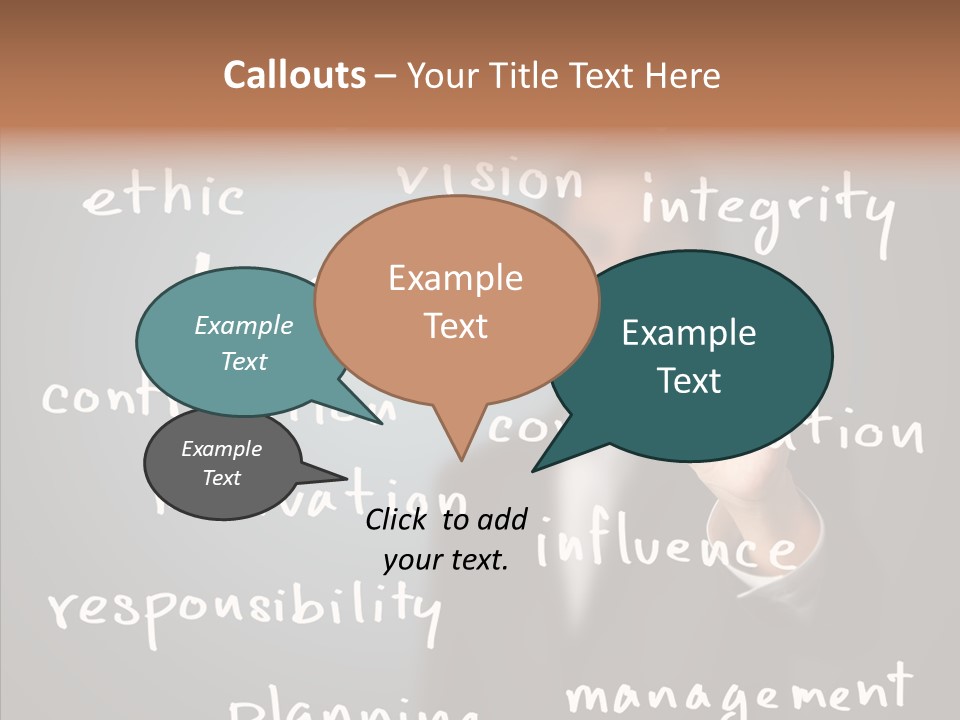 Meeting White Man PowerPoint Template