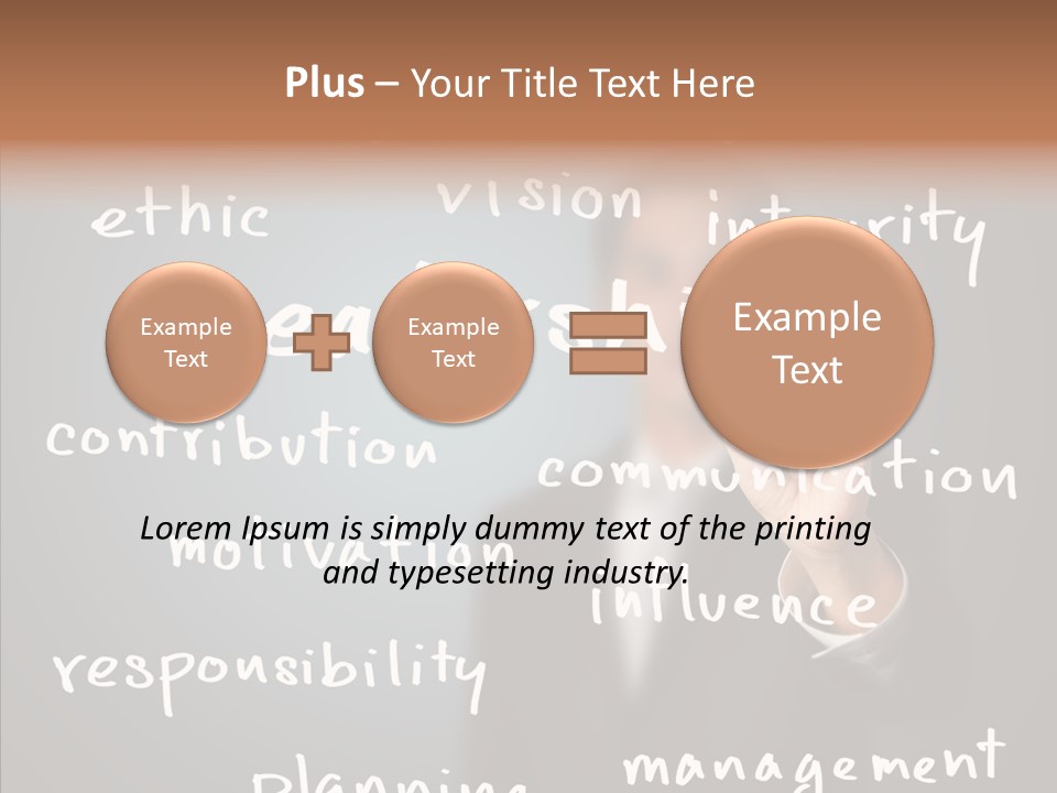 Meeting White Man PowerPoint Template