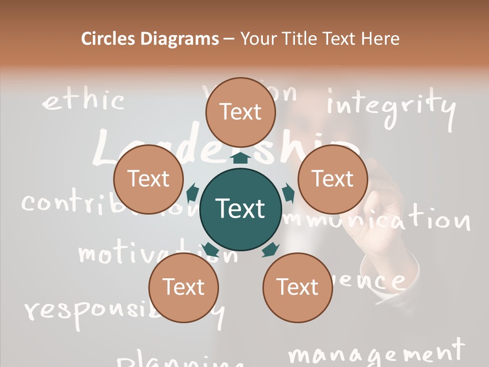 Meeting White Man PowerPoint Template