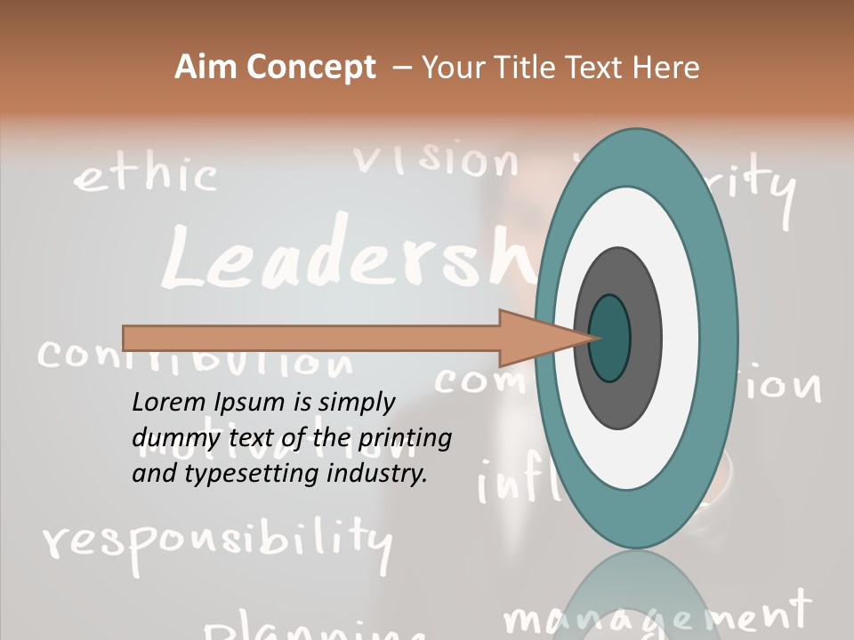 Meeting White Man PowerPoint Template