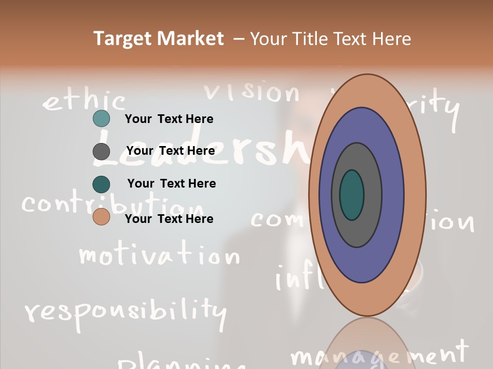 Meeting White Man PowerPoint Template