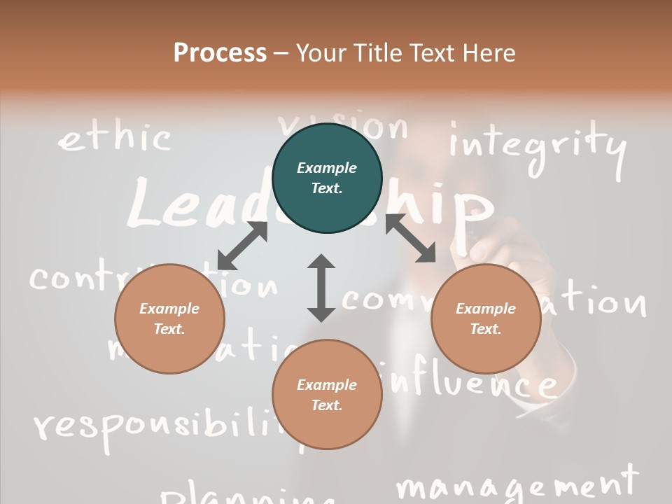 Meeting White Man PowerPoint Template