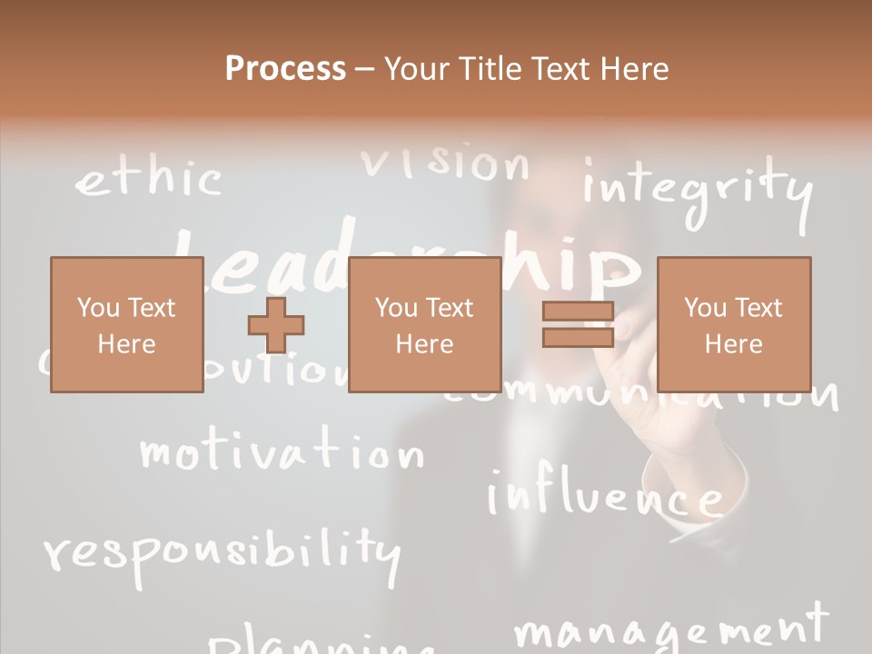 Meeting White Man PowerPoint Template