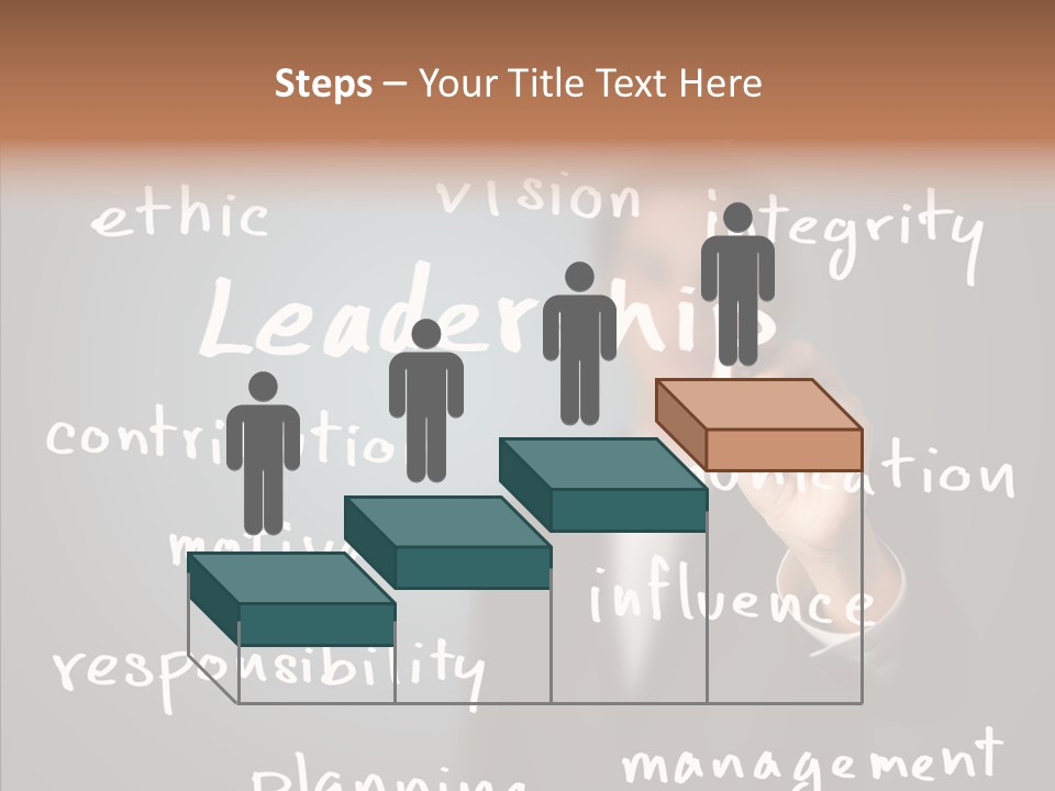 Meeting White Man PowerPoint Template