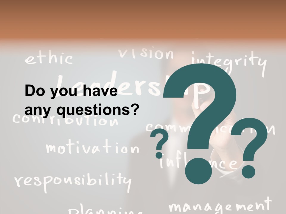 Meeting White Man PowerPoint Template