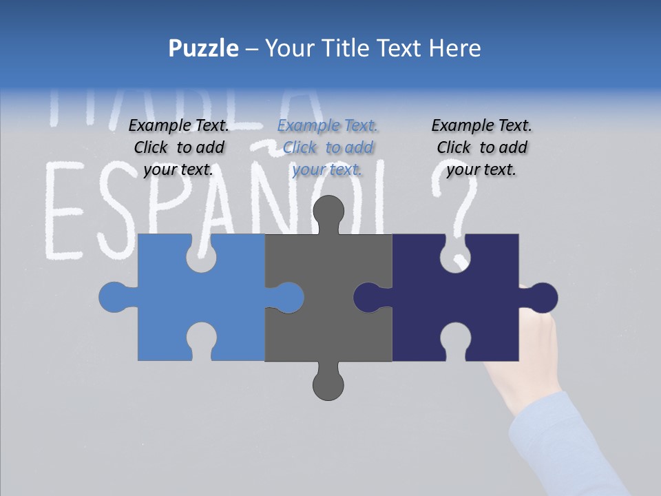 Habla Education Background PowerPoint Template