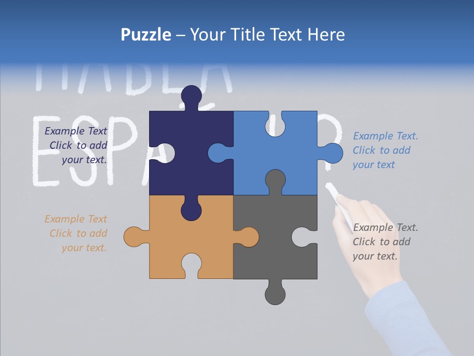 Habla Education Background PowerPoint Template