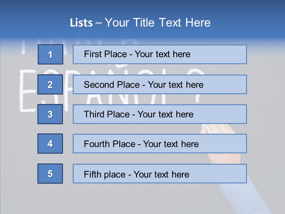 Habla Education Background PowerPoint Template