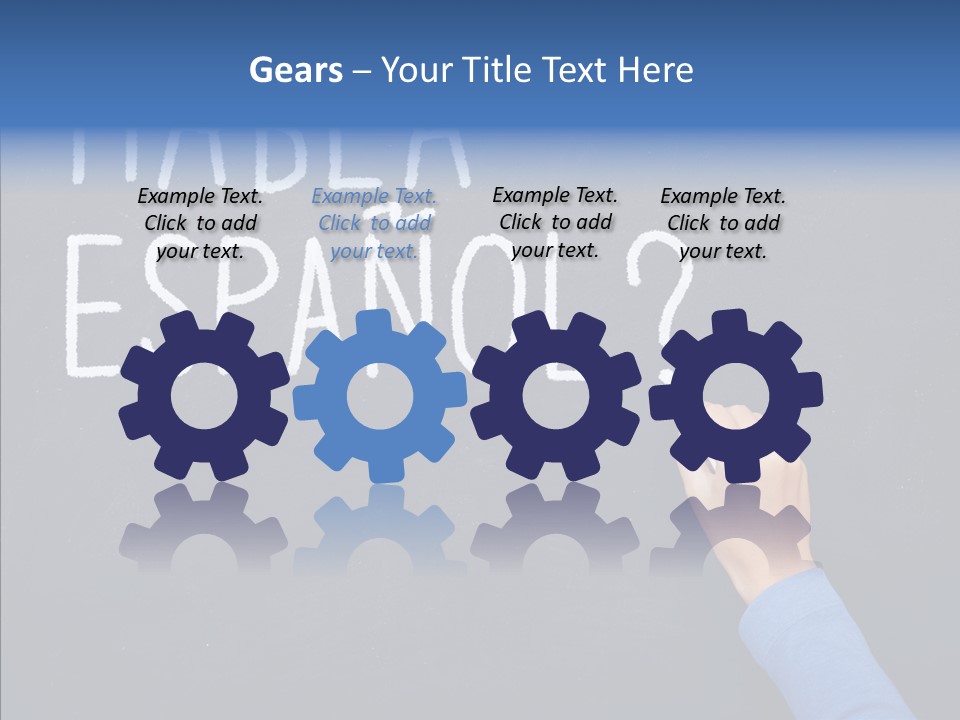 Habla Education Background PowerPoint Template