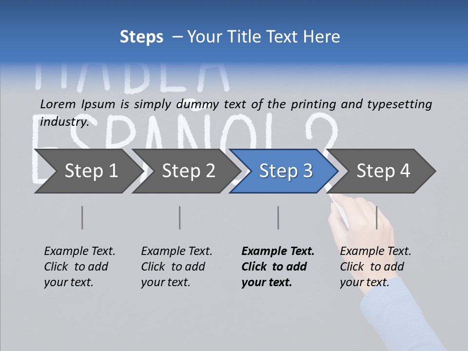 Habla Education Background PowerPoint Template