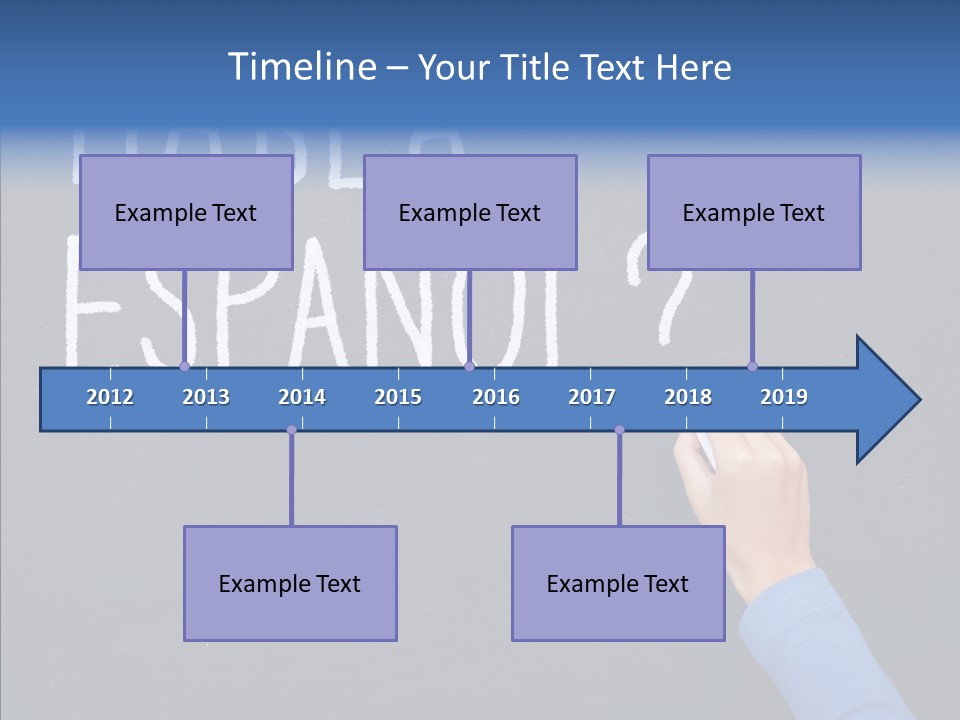 Habla Education Background PowerPoint Template