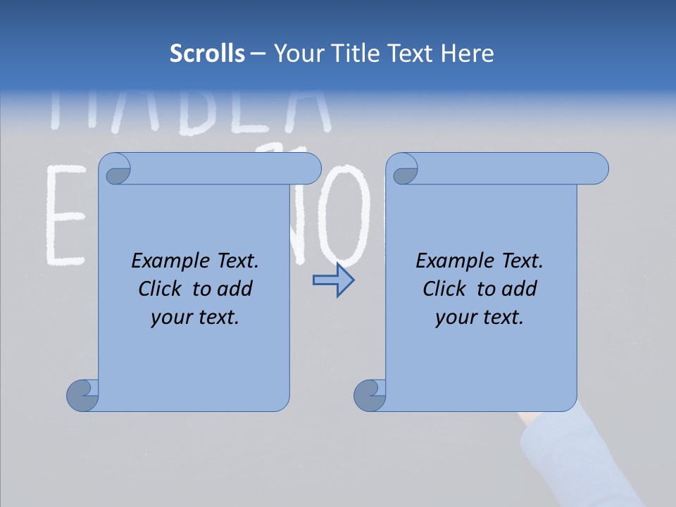 Habla Education Background PowerPoint Template