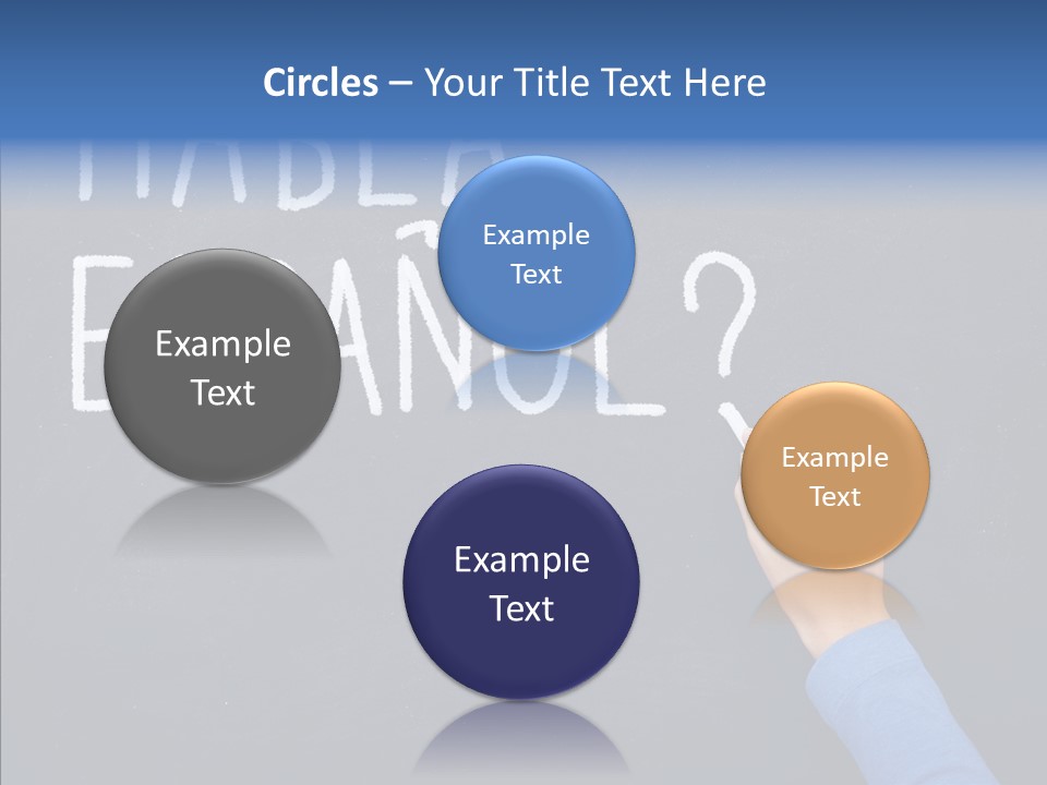 Habla Education Background PowerPoint Template