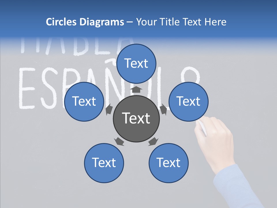 Habla Education Background PowerPoint Template