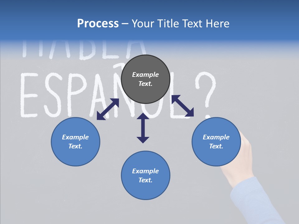 Habla Education Background PowerPoint Template