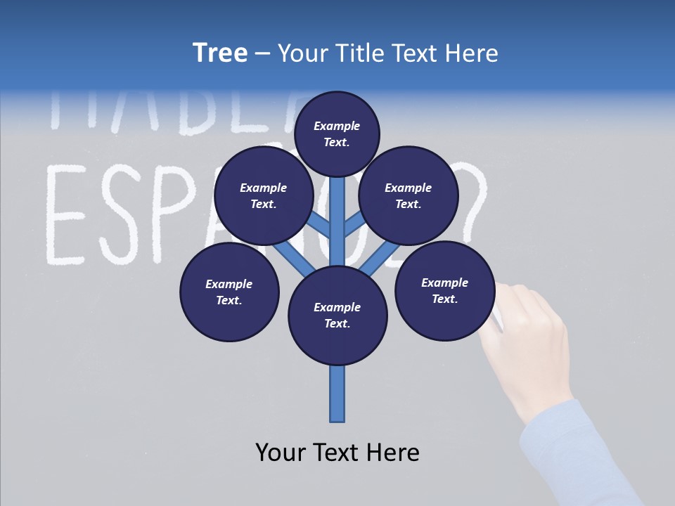 Habla Education Background PowerPoint Template