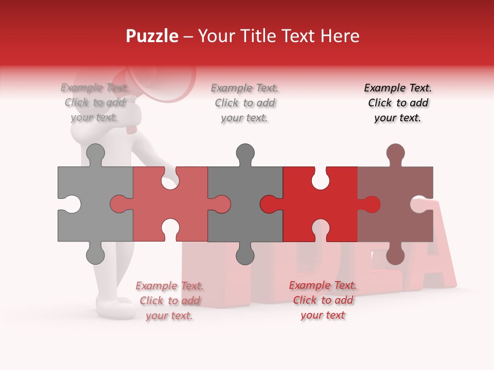 Internet Message Link PowerPoint Template