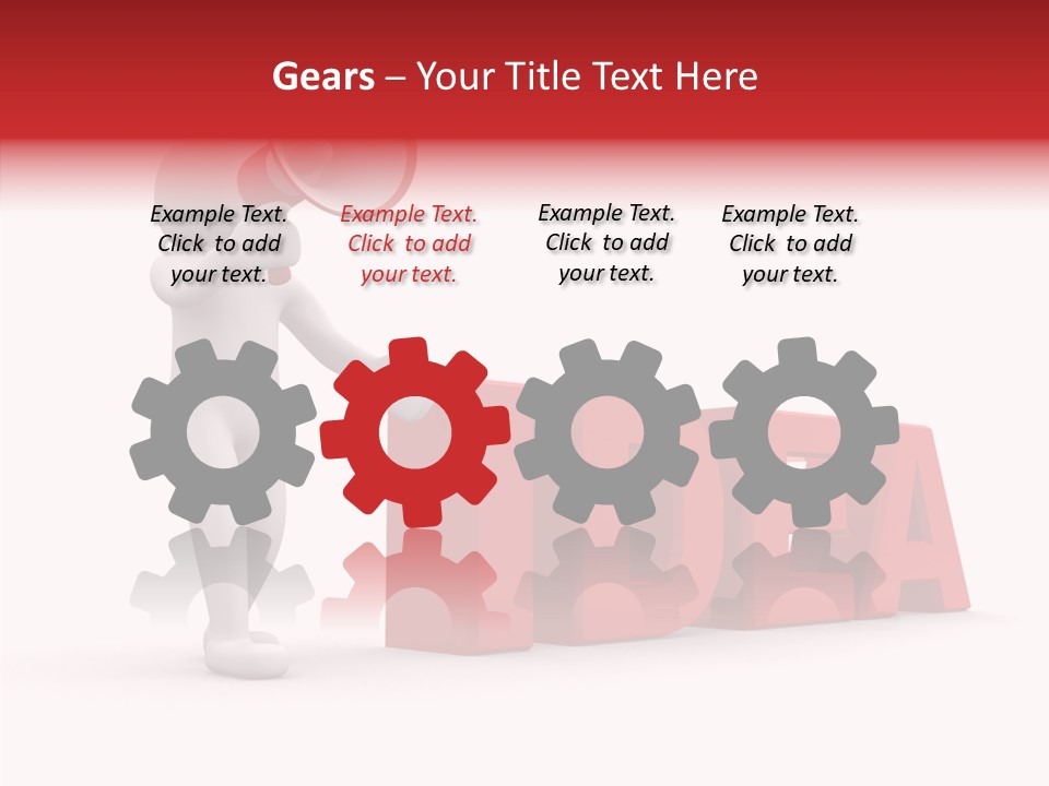Internet Message Link PowerPoint Template