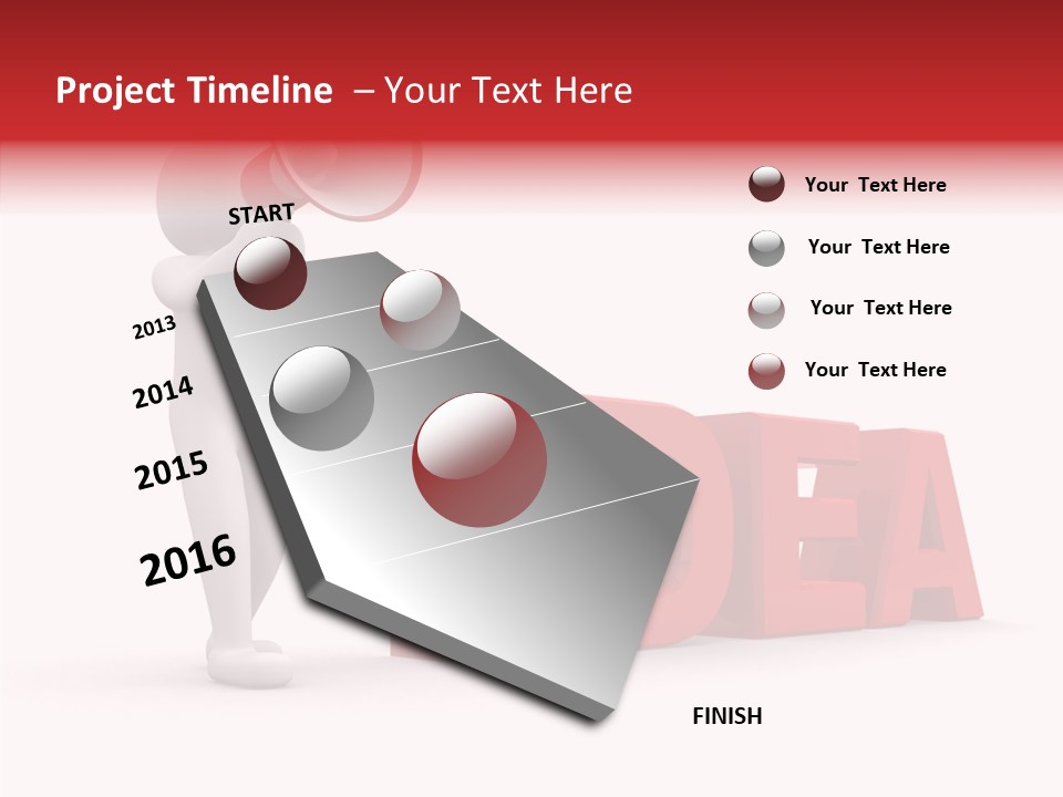 Internet Message Link PowerPoint Template