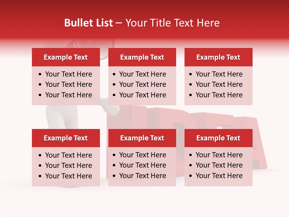 Internet Message Link PowerPoint Template
