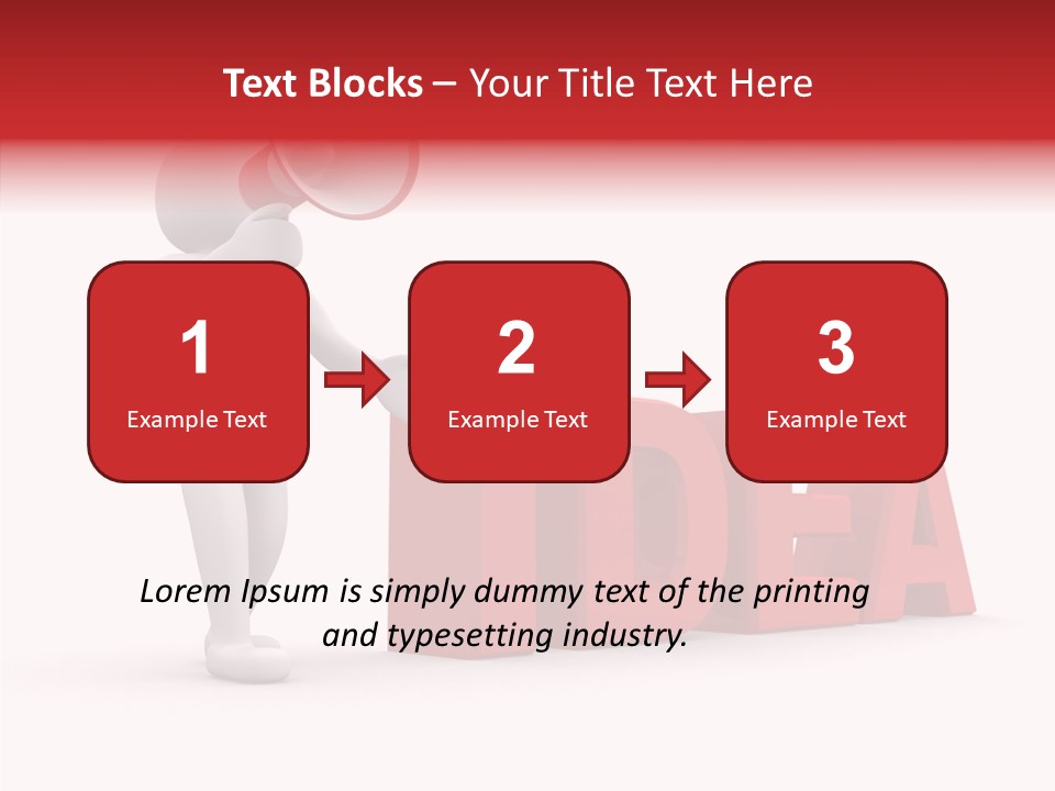 Internet Message Link PowerPoint Template