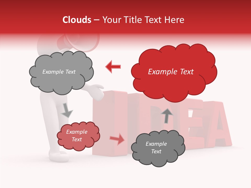 Internet Message Link PowerPoint Template