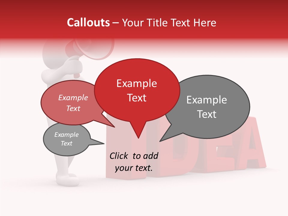 Internet Message Link PowerPoint Template
